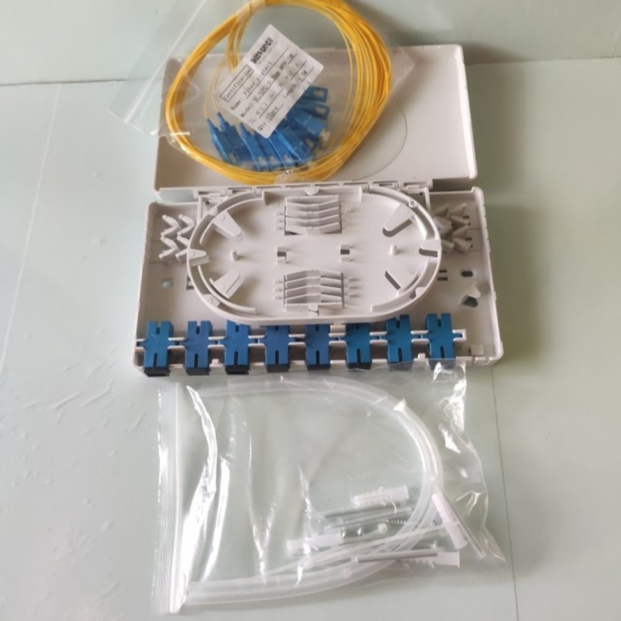 roset 8 core lengkap / roset 8 core ftth fiberoptik