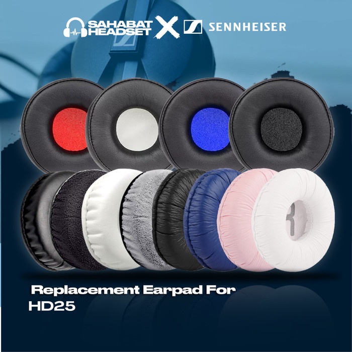 Earpad Ear Cushion Earcup Sennheiser HD25 HD 25 HD25-1 HMD25 Foam Busa
