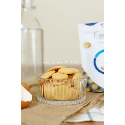 

Kue telur keto locarbs egg drop rendah karbohidrat sugar free