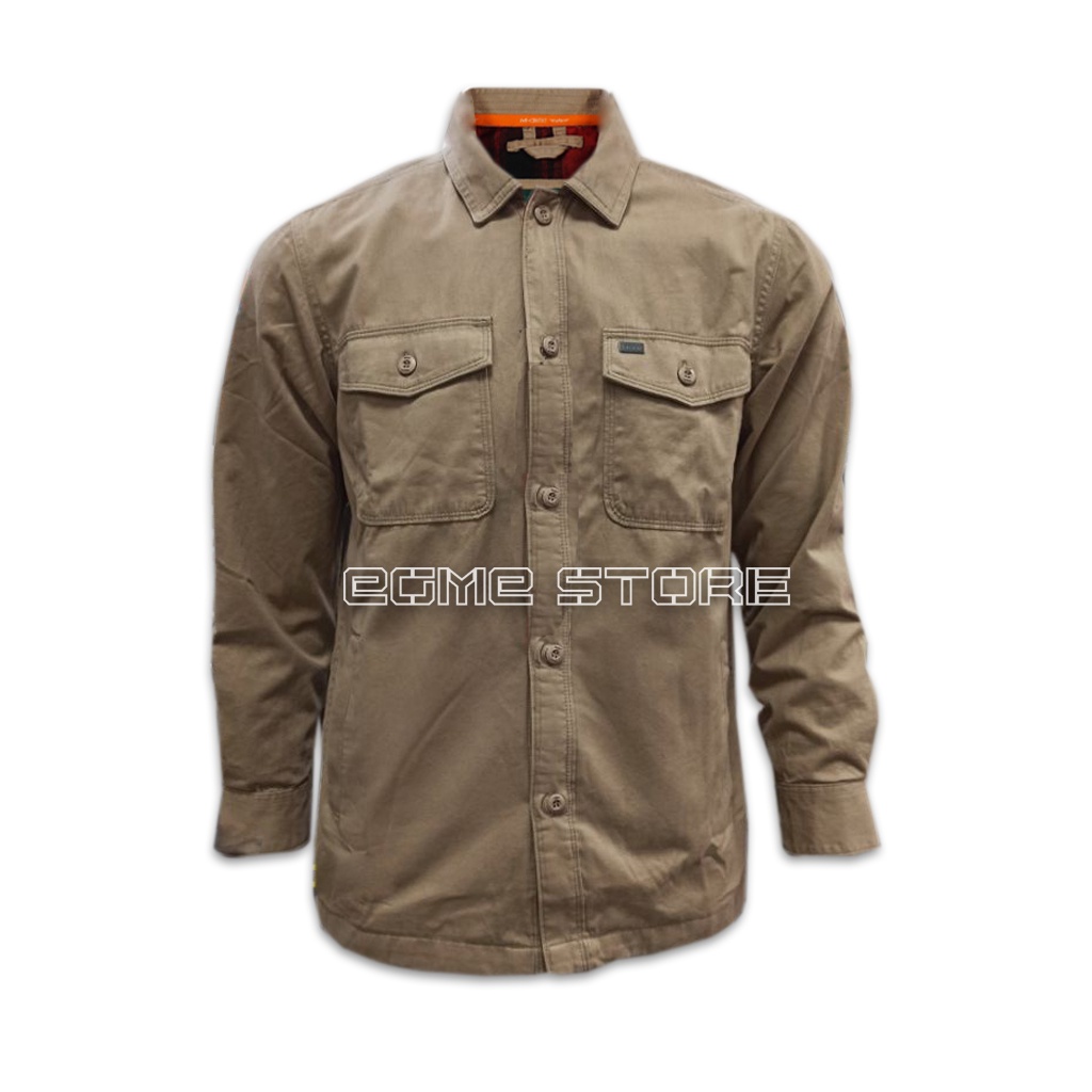 Mgee Baju Pria Kemeja Lengan Panjang North C003