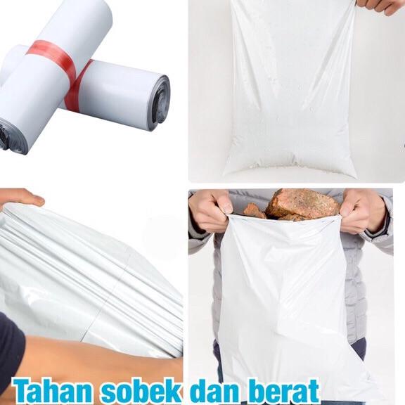 

✒✒ Isi 100 kantong amplop plastik packing online shop polymailer 17x30