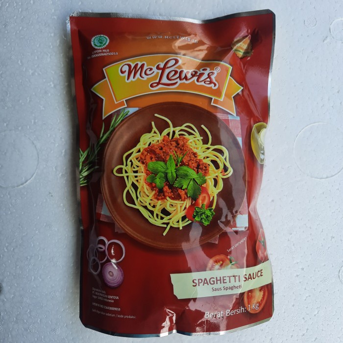 

:>:>:>:>] Mc lewis saus spageti 1 kg sauce spaghetti 1000 gram