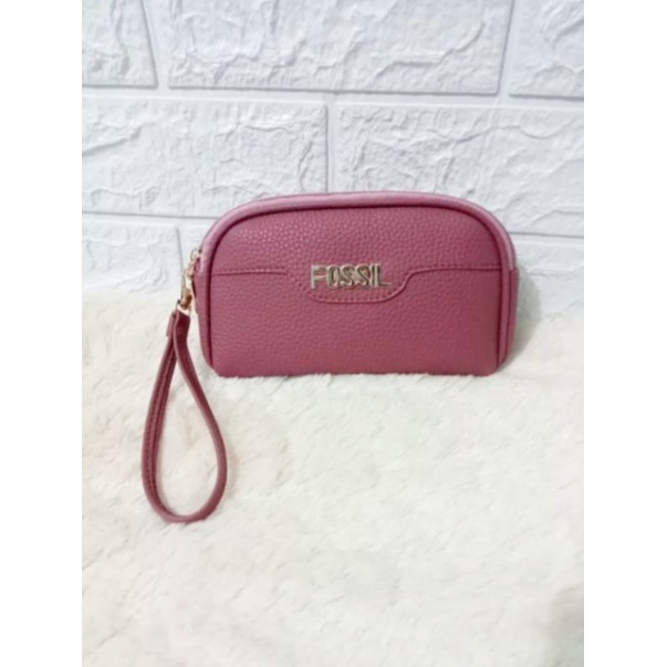 F05IL DOMPET WANITA BAHAN TEBAL DUA RUANG MASUK HP KEKINIAN