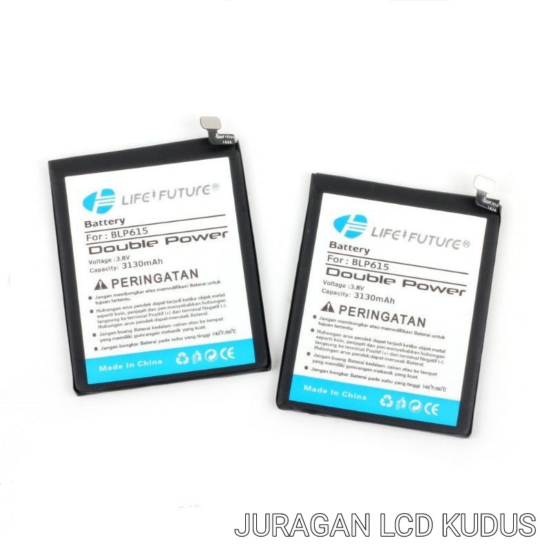 BATERAI DOUBLE POWER OPPO A37 / BLP-615 LIFE FUTURE