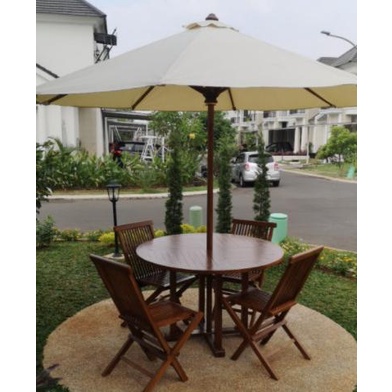 Jual Meja Kursi Taman Payung Set Outdoor Kafe Shopee Indonesia