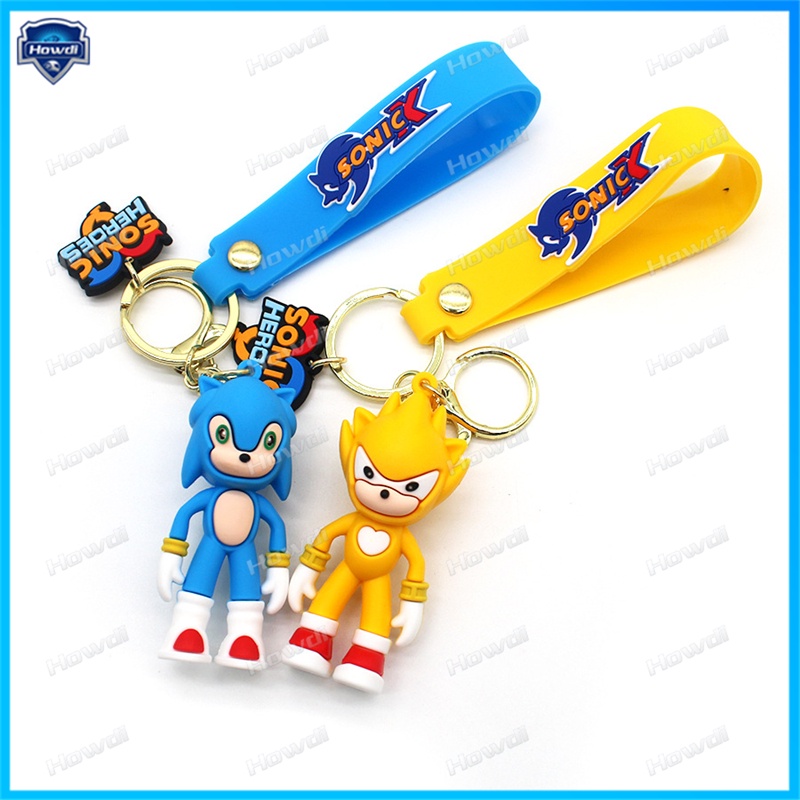 Liontin Boneka Anime Sonic Liontin Gantungan Kunci Mobil lady key chain lovely Gantungan Kunci Liontin