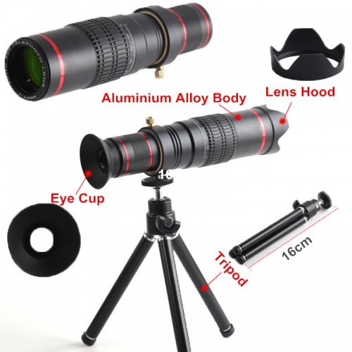 LNZ-001 Lensa HP Telescope Telephoto Lens 22X Zoom Monocular Mobi