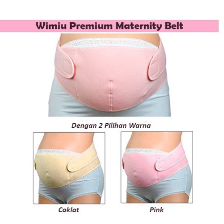 WIMIU Maternity Belt Sabuk Penyangga Perut Ibu Hamil 0910