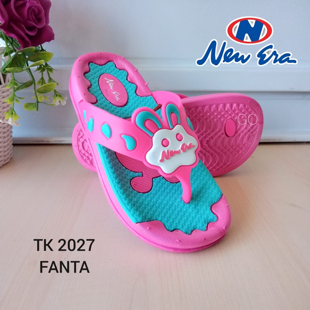 BB NEW ERA TK E 2027 Sandal Karet Anak Perempuan Sandal Jepit Karakter Terbaru