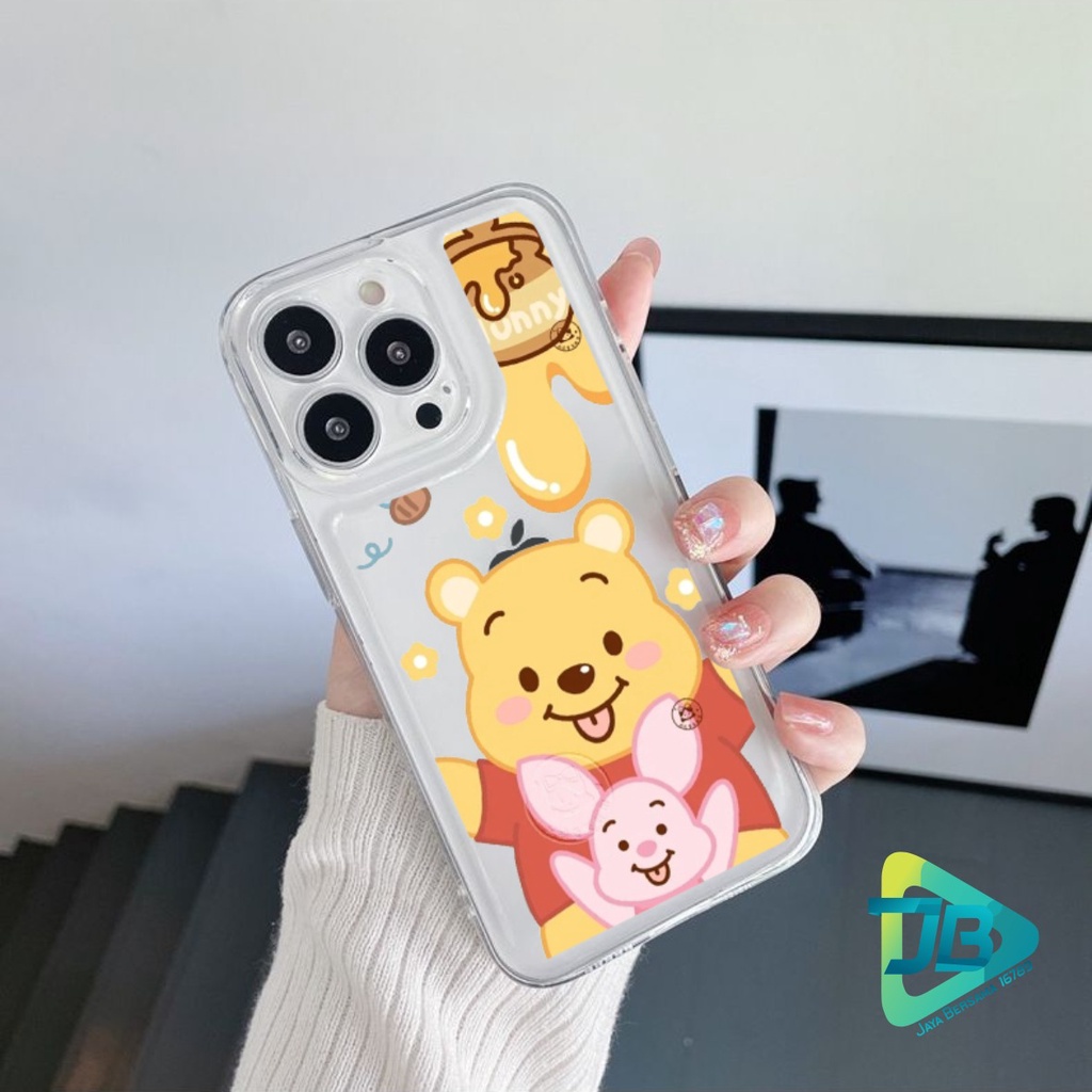 CUSTOM CASE SOFTCASE SILIKON CLEAR BENING WINNIE THE POOH CUSTOM CASE OPPO REALME VIVO XIAOMI SAMSUNG INFINIX IPHONE FOR ALL TYPE JB6263