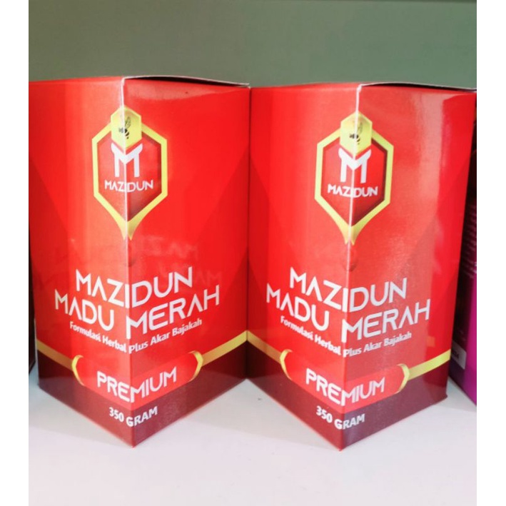 

MAZIDUN MADU MERAH Formulasi Herbal Plus Akar Bajakah 350 gram