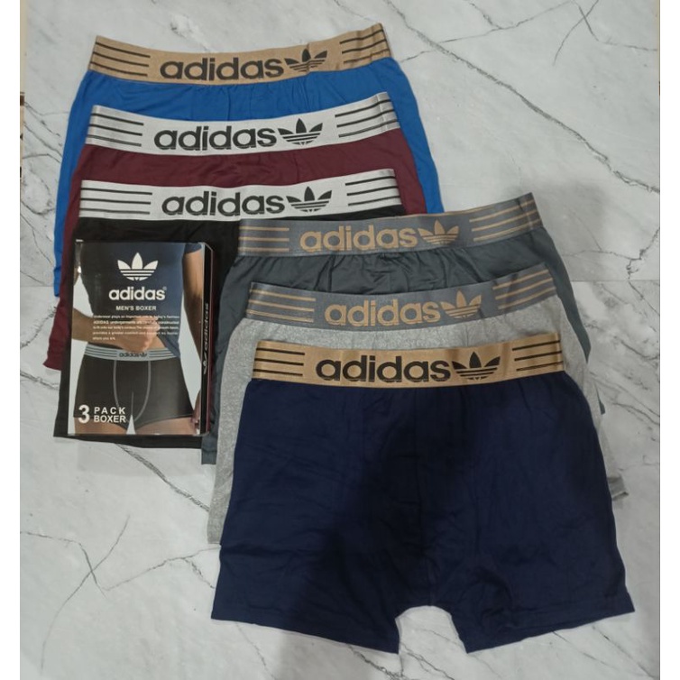 BOXER PRIA 1 Box dapat (3 pcs) Celana Dalam Pria UK M, L,XL,XXL