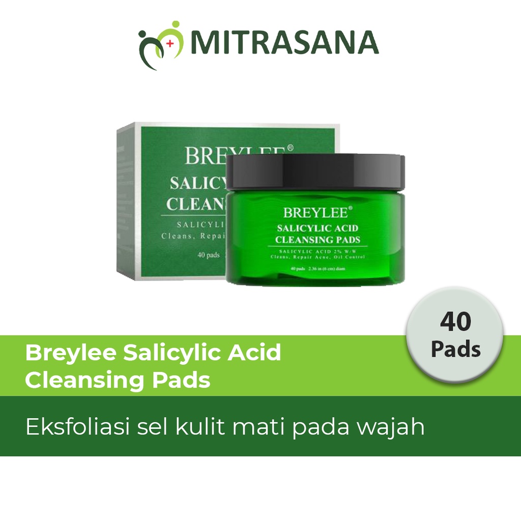 Breylee Tea Tree Salicylic Acid Cleaning Pads 40s