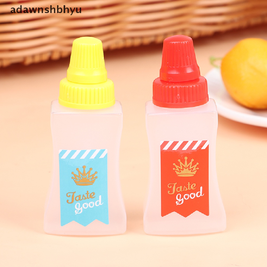 Adawnshbhyu Botol Bumbu Dapur Portable Botol Kecap Mini Kecap Portable Salad Soy Bottle ID