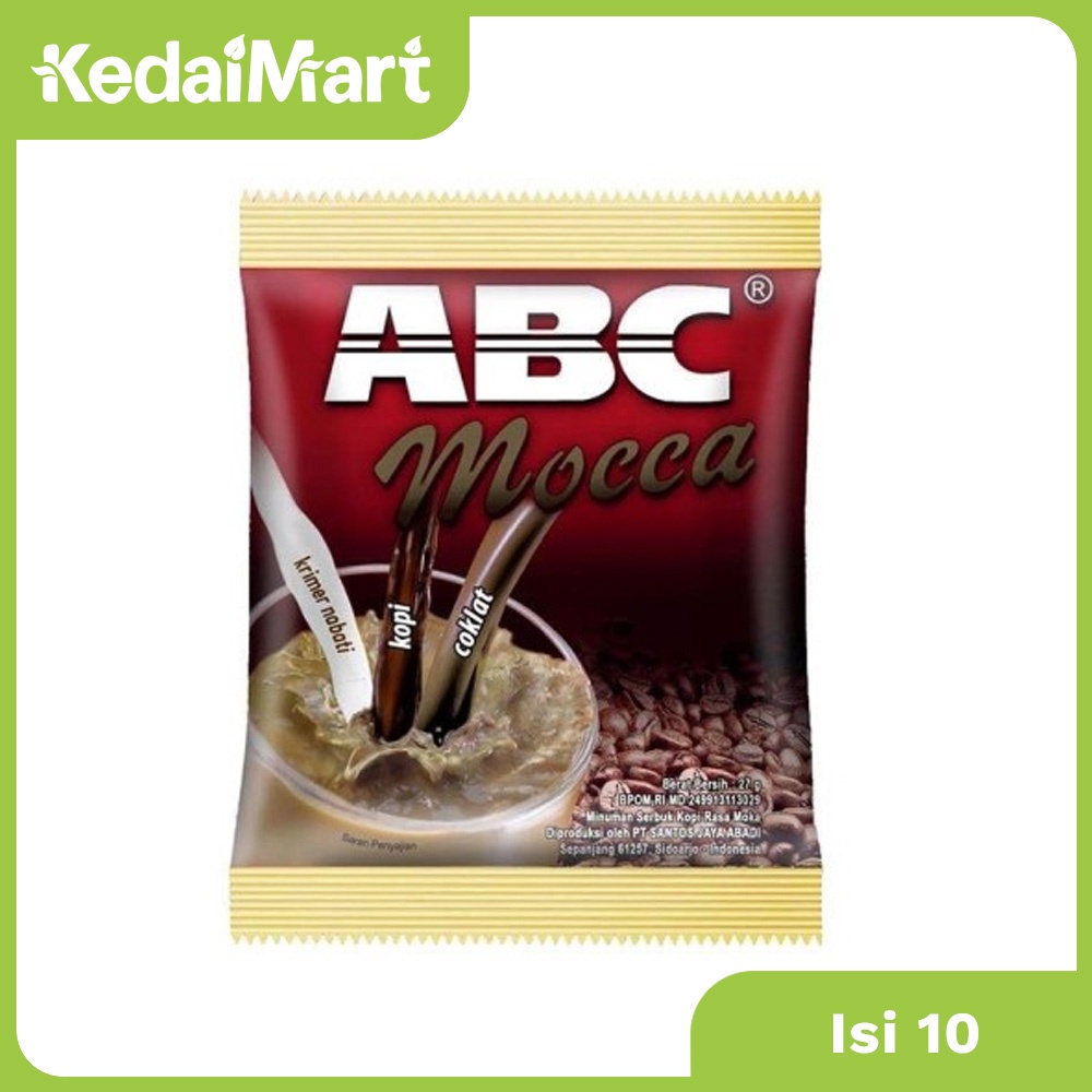 

ABC Kopi Mocca Renceng 10 x 27 Gram