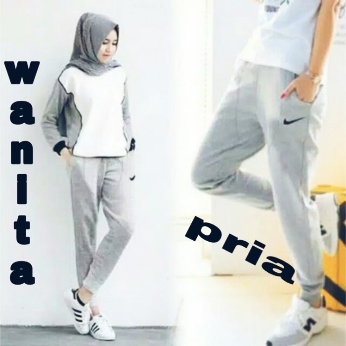 CELANA JOGER PANJANG SWEATPANT TRAINING TRENING PRIA WANITA SPORT NIKE / CELANA JOGER PANJANG