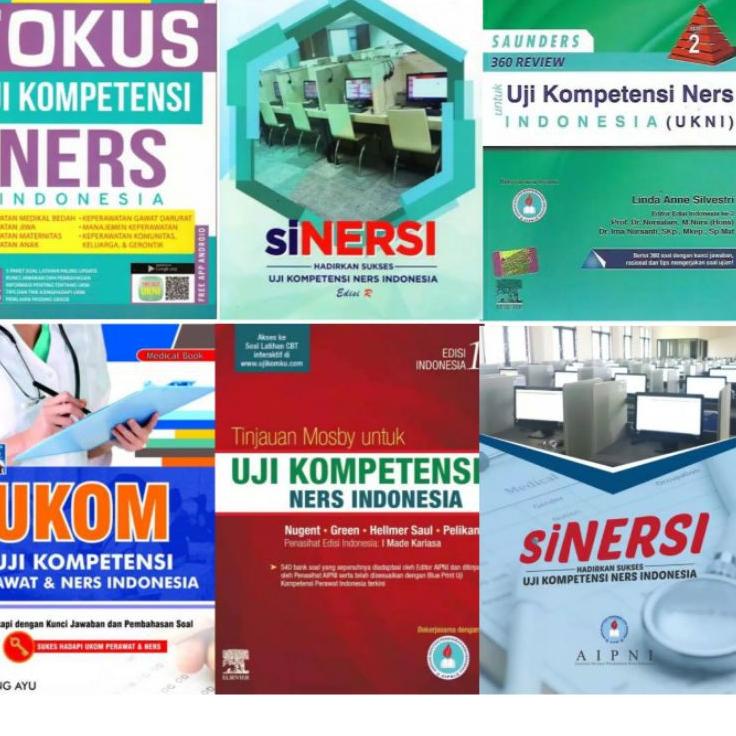Best Price Paket buku fokus ners, sinersi R, UKNI, mosby dan sinersi AIPNI