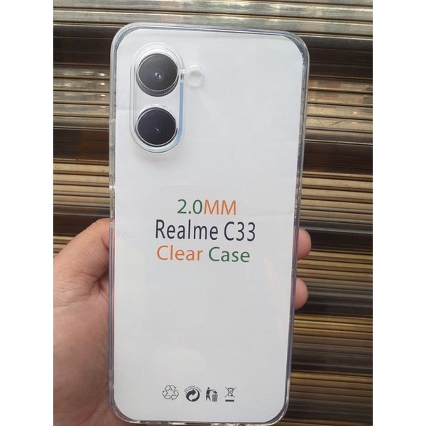 CLEAR CASE HD TPU TRANSPARAN REALME C33 PROMO SEN