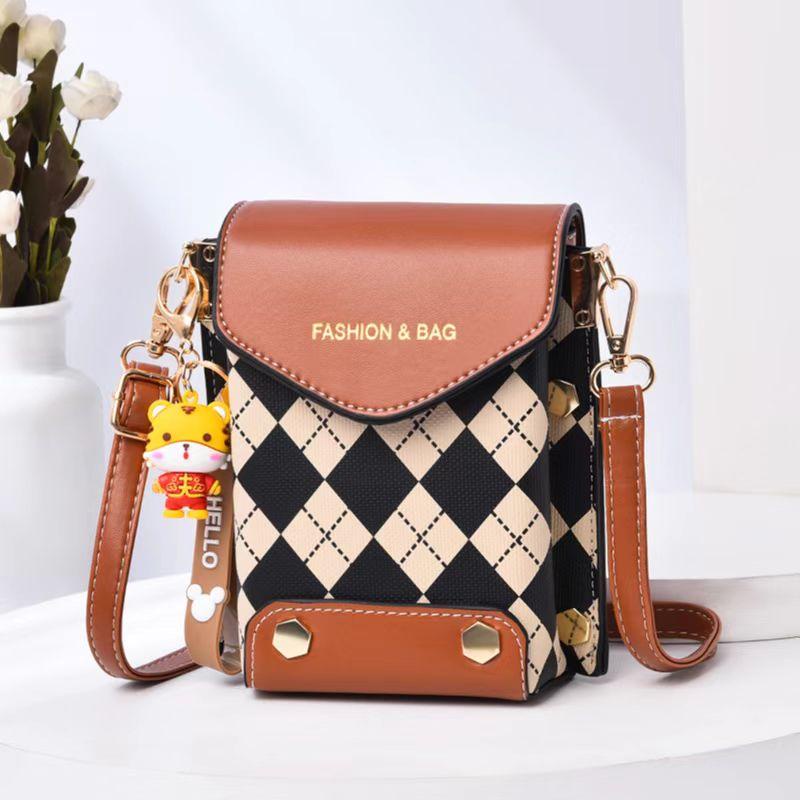 BJ63266 - BLACK/BROWN/GREEN/KHAKI/PINK/WHITE - TAS SLEMPANG MOZAIK WANITA FASHION KOREA CHINA IMPORT MODIS ELEGAN TERMURAH TERLARIS TERBARU BAGSTORE JAKARTA TAS BATAM ZC3266