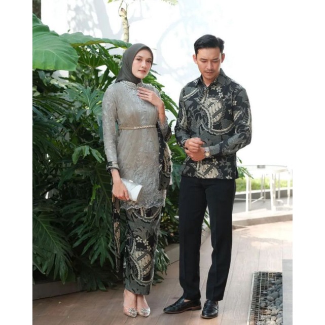 Couple kebaya batik || Kebaya Batik || Kemeja Batik