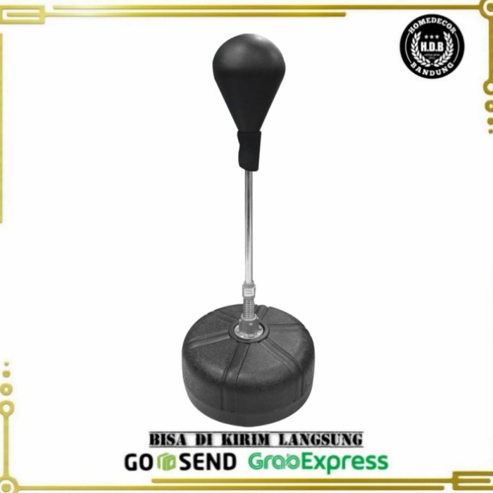 Samb Berwyn Samsak Tinju - Hitam / Samsak Berdiri / Punching Ball W Stand