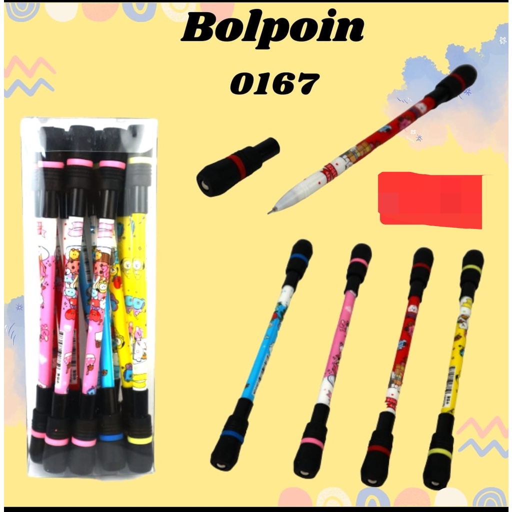 

ballpoint spinning bearing baling tanpa lampu satuan harga grosir pulpen