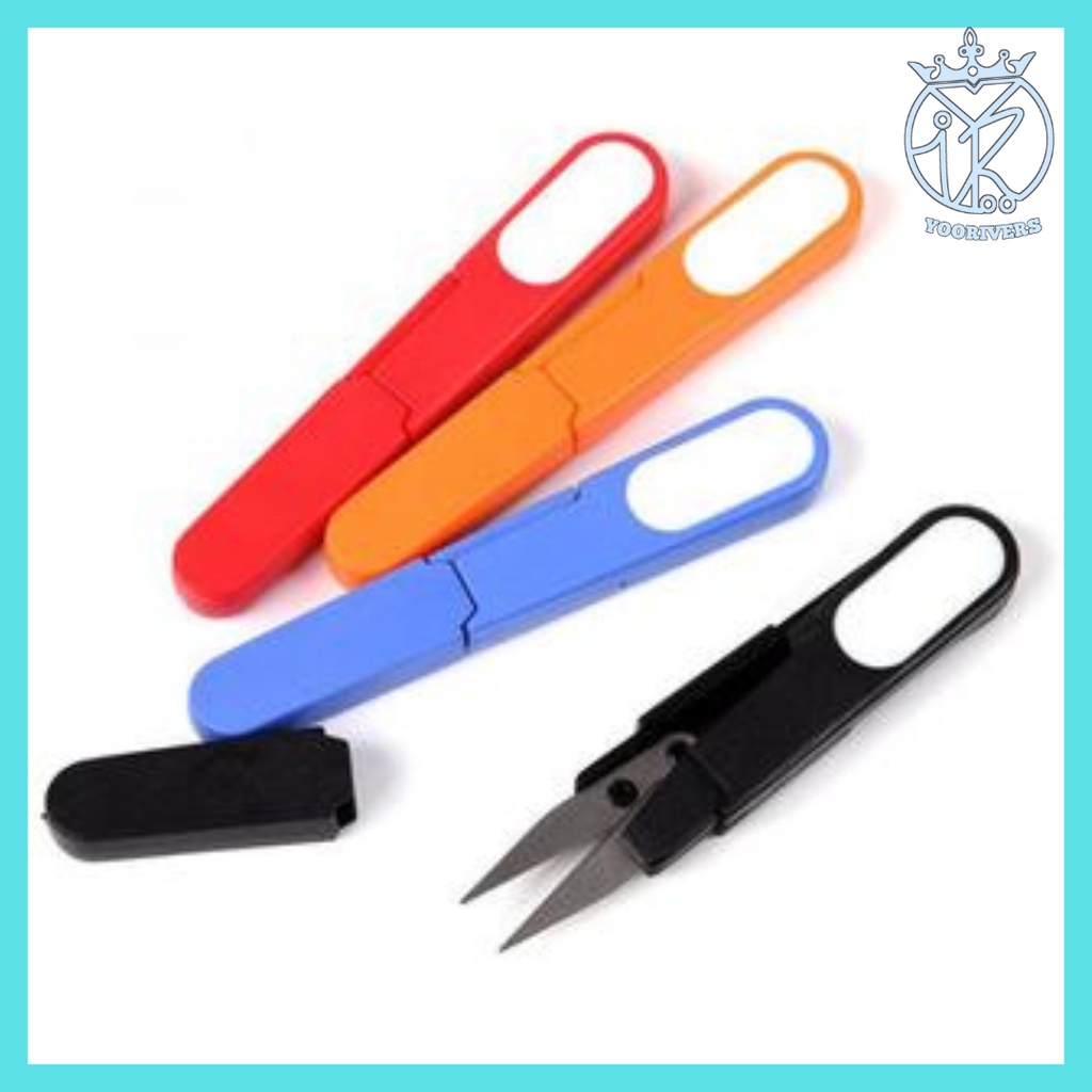 

Gunting benang jahit gunting lipat mini gunting kain senar cutter mini gunting kail pancing