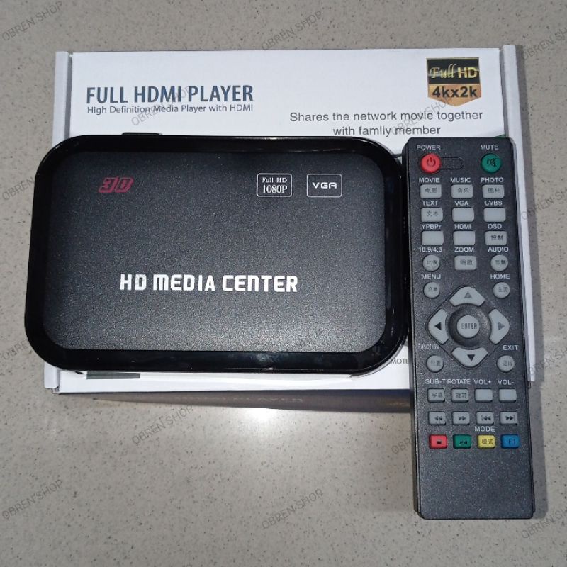 HD MEDIA PLAYER HDMI