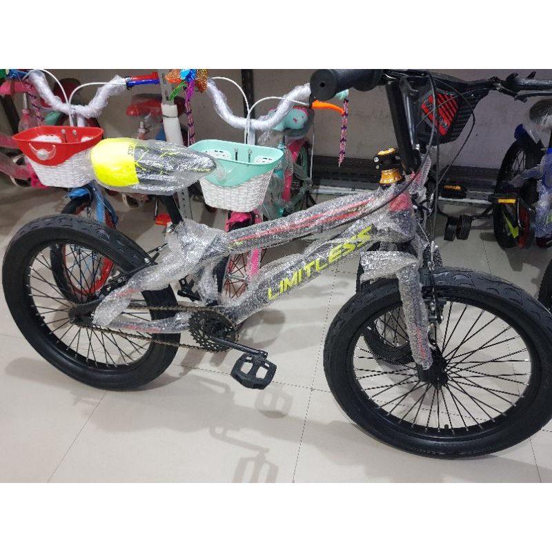 Jual Sepeda BMX 20 inch LIMITLESS ( BAN JUMBO 3.0 ) | Shopee Indonesia