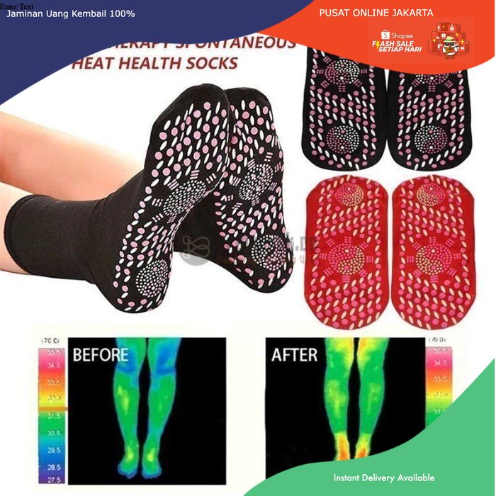 POJ FOOT MASSAGE SOCKS EMS 6D ORIGINAL