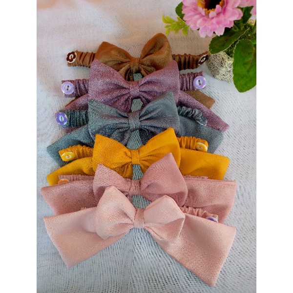 Konektor Masker Pita / Konektor Pita Masker Hijab / Konektor Pita Korea