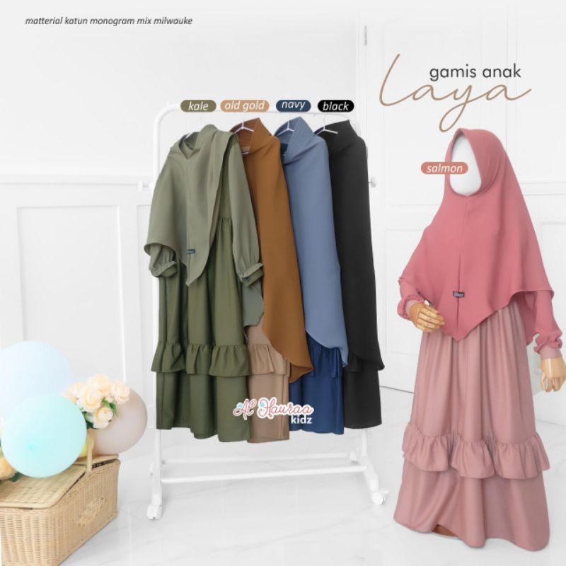 Gamis Laya Kids Al Hauraa