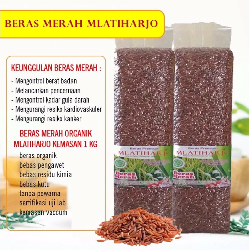 

Beras Merah Mlatiharjo Cocok Untuk Diet dan MPASI