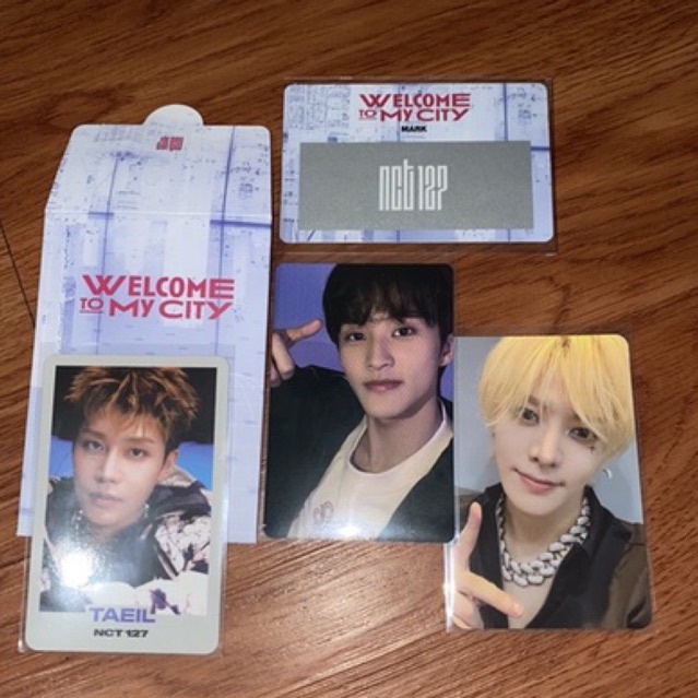 pc photocard bundle wtmc welcome to my city scratch round 1 r1 ver A mark selca trading card baddies