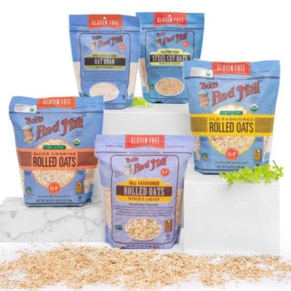 

Bob'S Red Mill Organic Quick Rolled Oats | Gluten Free Organik Oat Menu Sarapan