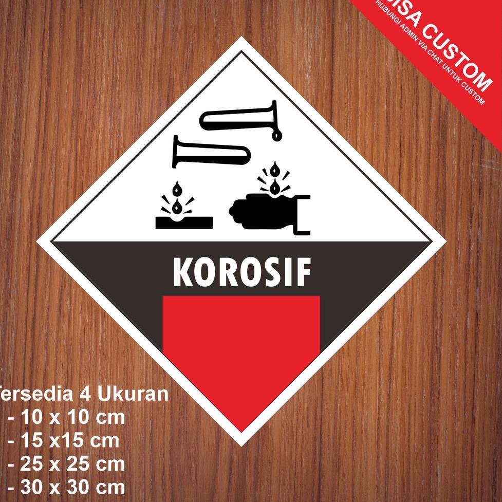 

[B-U9U ♫♪] Sticker Label Tanda Simbol Limbah B3 Stiker Bahan Berbahaya dan Beracun STIKER HAZMAT-berkualitas