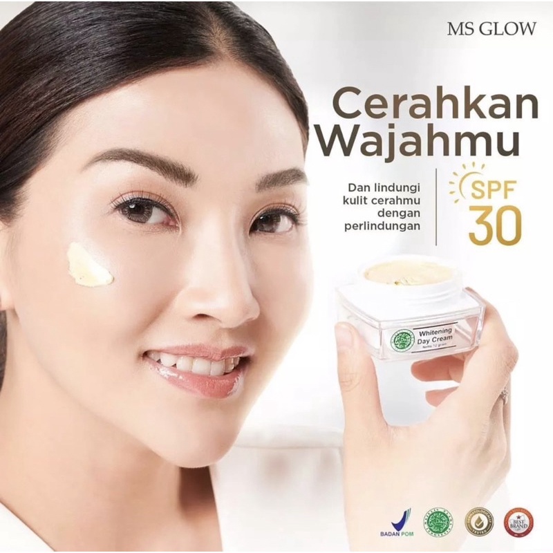 KRIM SIANG WHITENING DAY CREAM MSGLOW