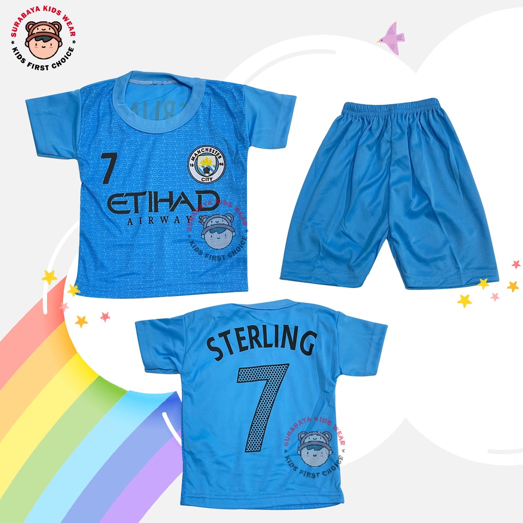 Setelan Jersey Sepak Bola / Baju Futsal Anak