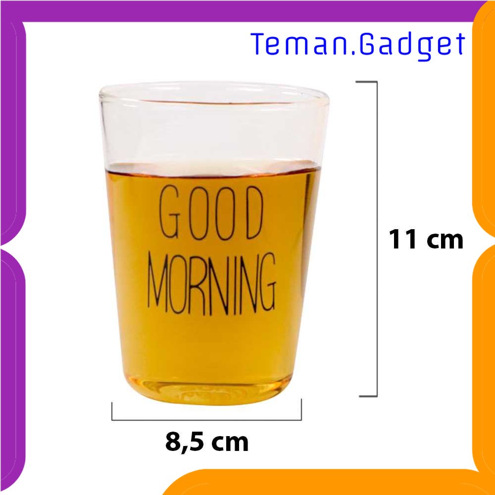 TG - DPR One Two Cups Cangkir Kopi Gelas Coffee Mug Good Morning 400ml - 9008G