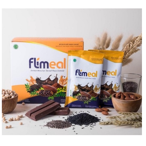 

⭐BISA COD⭐ FLIMEAL Minuman Sereal Instant Flimmeal Makanan Diet Vegan Super Food