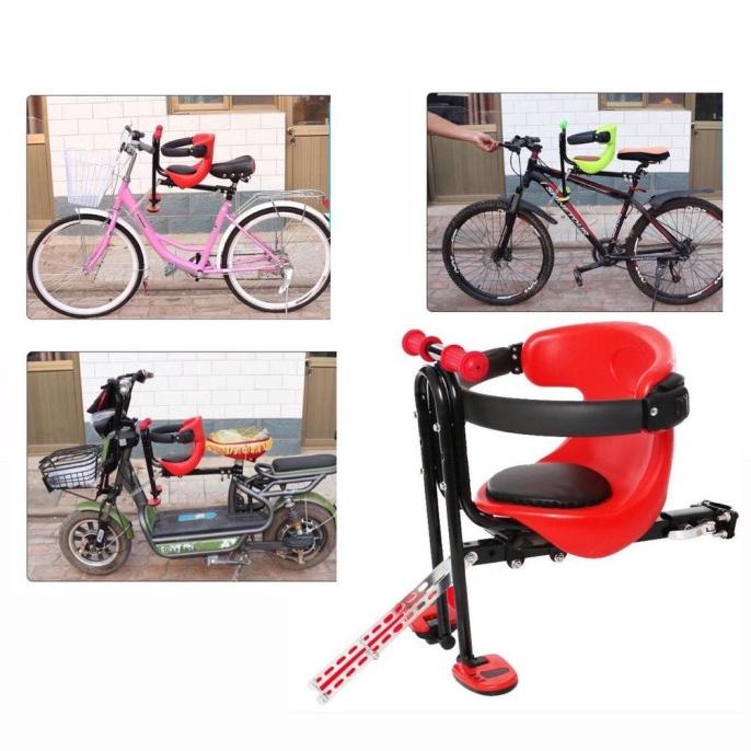 Diskon [COD] Boncengan Anak Depan Sepeda Lipat MTB Sepeda Gunung Sepeda Mini Sepeda