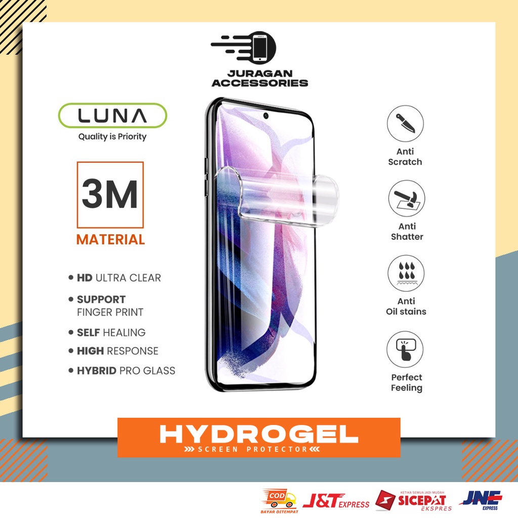 HYDROGEL ANTI GORES LAYAR VIVO X70/X70 PRO/X70 PRO PLUS/X80/X80 LITE/X80 PRO/X80 PRO PLUS/X90/X90 PR