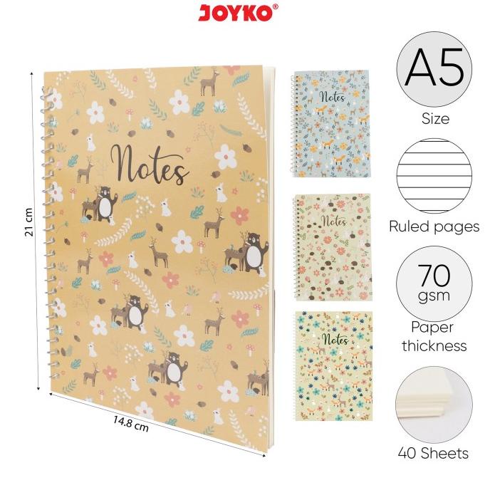 

Buku Tulis Catatan Bergaris Ruled Notebook Joyko NB-689