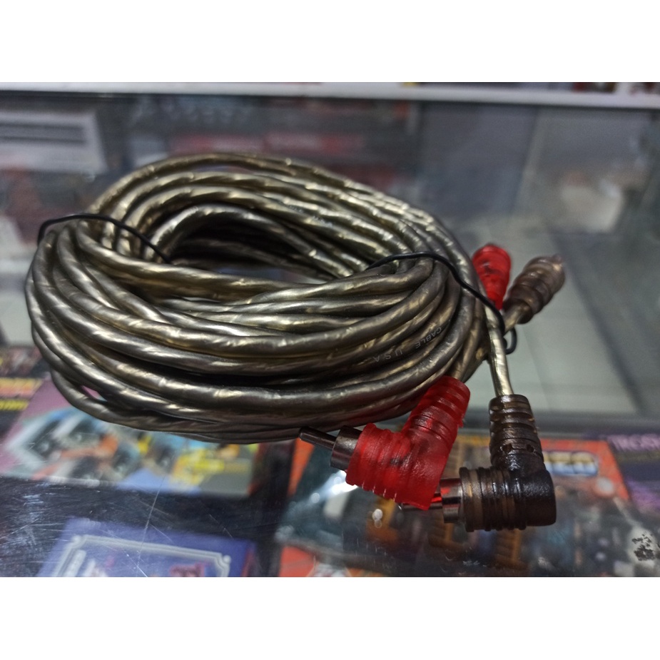 KABEL RCA AUDIO MOBIL 5 METER BERKUALITAS ACOUSTIC