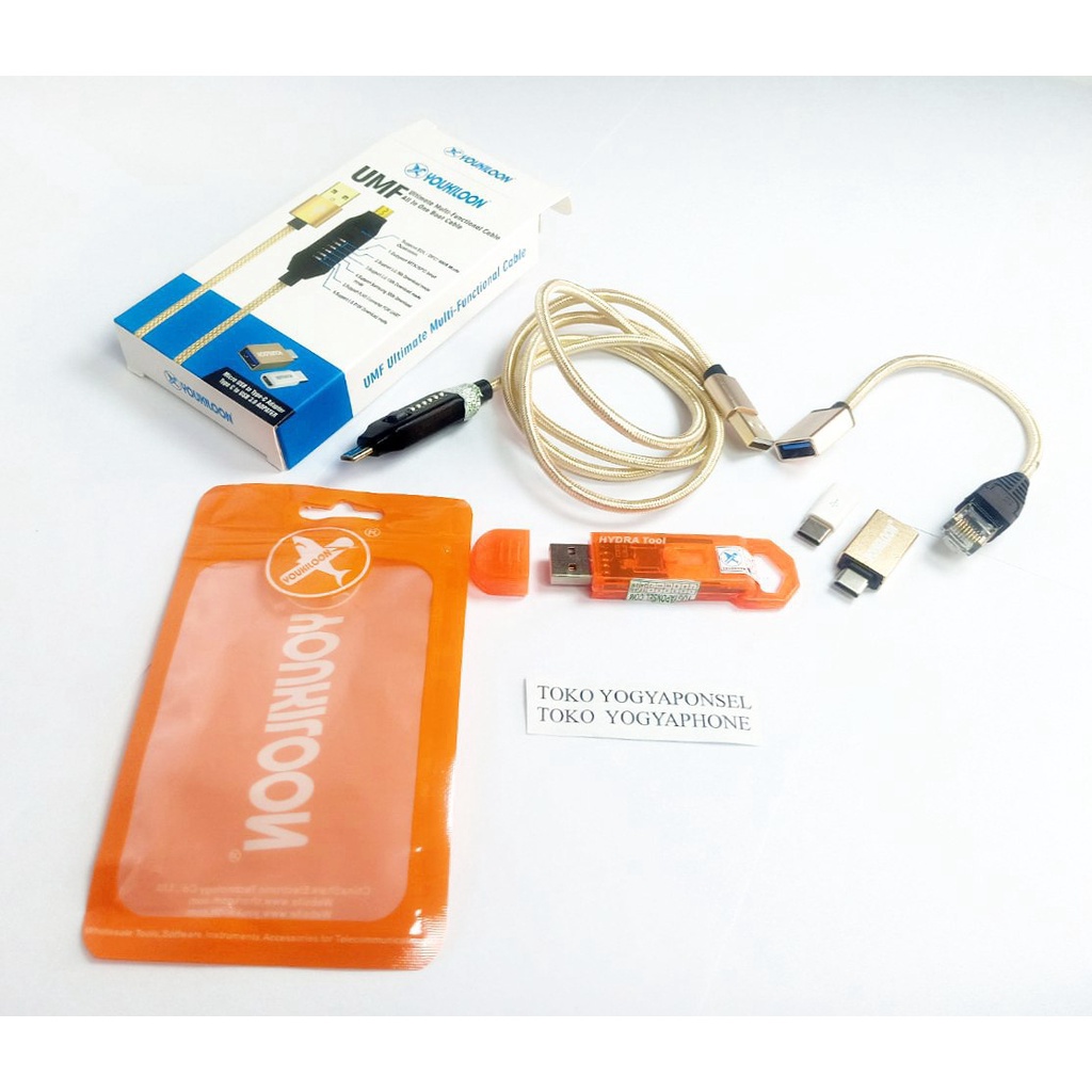 Hydra Tool dongle dan kabel set Original