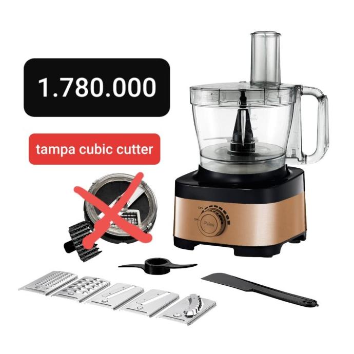 Food Processor Pro (tanpa cubic cutter)
