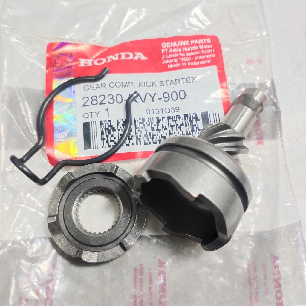 Gigi pinion stater Beat Vario 110 Karbu KVY set