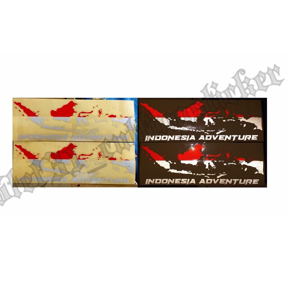

➯ Stiker cutting peta indonesia adventure, cutting peta indonesia adventure merah putih terlaris termurah ㅴ