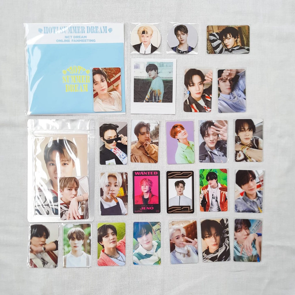 KOLEKSI KPOP NCT DREAM JENO PHOTOCARD MD OFFICIAL
