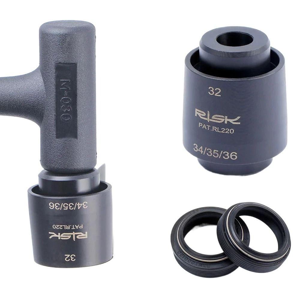 Lanfy Alat Segel Debu 4in1 Garpu Depan Sepeda Tahan Lama32 /34 /35 /36mm Untuk Tabung Dalam Shock Absorb Fork Sepeda Gunung Suspensi